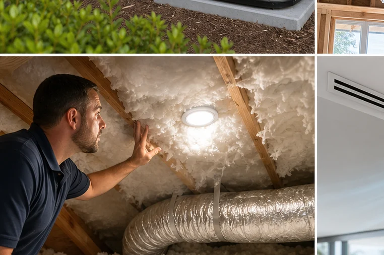 Attic insulation and indoor comfort